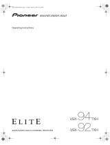 DreamGEAR ELITE VSX-92TXH User manual