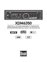 Dual XDM6350 User manual