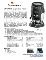 Espressione CAFE CHICH Cappuccino Maker 1377 User manual