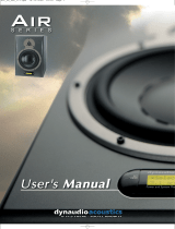 Dynaudio AIR REMOTE User manual
