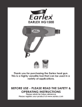 Earlex HG1500 User manual