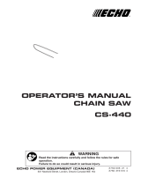 Echo CS-440 User manual