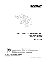 Echo CS-271T User manual