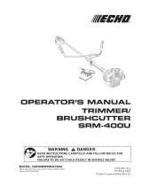 Echo SRM-400U User manual
