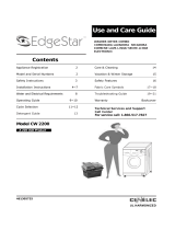 EdgeStar Model CW 2200 User manual