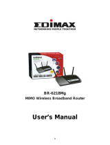 Edimax Technology BR-6218Mg User manual