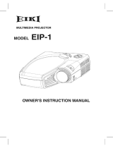 Eiki EIP-1 User manual