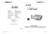 Eiki EIP-1000T User manual