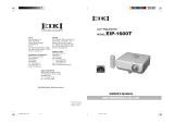 Eiki EIP-1600T User manual