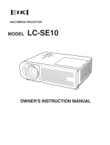 Eiki LC-SE10 User manual