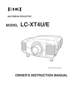 Eiki LC-XT4E User manual