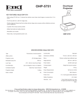 Eiki OHP-5751 User manual