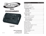 Elation Professional DJ Equipment DMX Programmer User manual