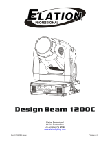 Elation Professional 1200C User manual
