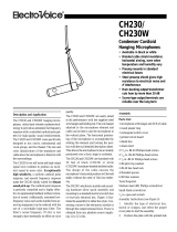 Electro-Voice CH230W User manual