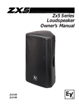 Electro-Voice Zx5-90 User manual