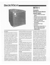 Electro-Voice MTH-1 User manual