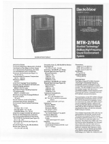 Electro-Voice MTH-2/94A User manual