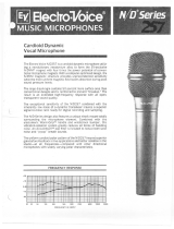 Electro-Voice N/D 257 User manual