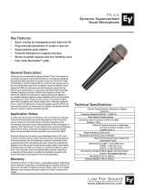 Electro-Voice PL44 User manual