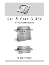 Electrolux 51" Stainless Steel Gas Grill User manual