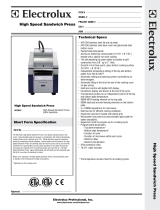 Electrolux 603542 User manual