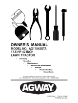Agway AG17542STA User manual
