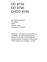 Electrolux CHDD 8795 User manual