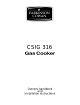 Electrolux CSIG 316 User manual