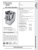 Electrolux K55VVU User manual