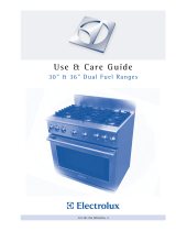 Electrolux E36DF76GPS User manual