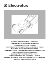 Electrolux ELECTRIC WHEELED Rotary Lawnmower User manual