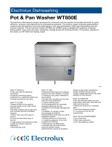 Electrolux Dishwasher WT850E User manual
