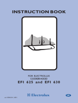 Electrolux EFI 625 User manual