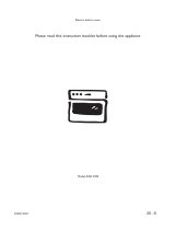 Electrolux EOB 5700 User manual