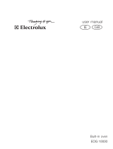 Electrolux EOG 10000 User manual