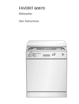 Electrolux FAVORIT 60870 User manual