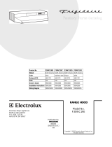 Electrolux F30WC19E User manual