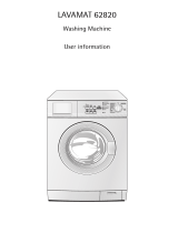 Electrolux LAVAMAT 62820 User manual