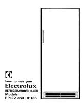 Electrolux RP126 User manual