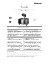 Electrolux Thermetic 583395 User manual