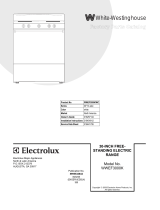 Electrolux WWEF3000K User manual