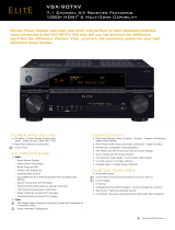 Elite VSX-90TXV User manual