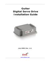 Elmo Guitar Digital Servo Drive User manual