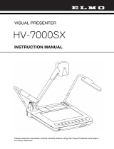Elmo HV-7000SX User manual