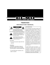 Elmo TEB4404 User manual