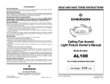 Emerson AL100 Owner's manual