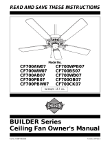 Emerson CF700AW07 User manual