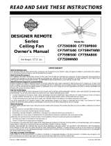 Emerson CF759AB00 User manual