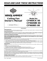 Emerson CF960BS 00 User manual